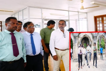 யாழ் பழைய கச்சேரி மற்றும் மந்திரிமனையை பாதுகாக்க நடவடிக்கை; அமைச்சர் ஆய்வு