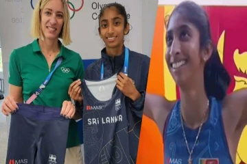 சர்வதேச ஒலிம்பிக் கமிட்டிக்கு நன்கொடை வழங்கிய இலங்கை வீராங்கனை