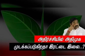 முடக்கப்படுகிறதா இரட்டை இலை சின்னம்..? அதிமுக வட்டாரத்தில் அதிர்ச்சி
