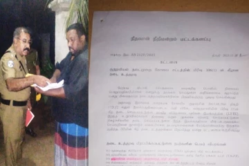 மட்டக்களப்பில் இரவு வேளையில் தடை உத்தரவை வழங்கும் பொலிஸார்