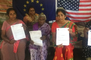 காணாமல் போன ஆட்கள் தொடர்பான அலுவலகத்தால் அனுப்பப்பட்ட கடிதங்கள்: உறவுகளால் தீக்கிரை