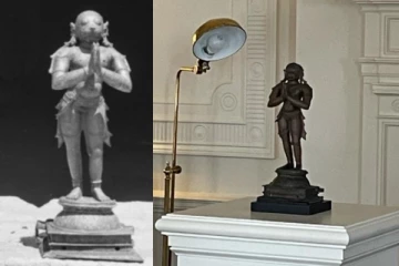 காணாமல் போன தமிழகத்தின் 500 ஆண்டு பழமையான அனுமன் சிலை - ஆஸ்திரேலியாவிலிருந்து மீட்பு