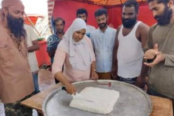 பாற்சோறு சமைத்து  வெற்றியை கொண்டாடும் ஆர்ப்பட்டக்காரர்கள்!