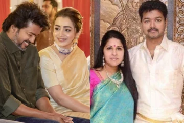 மனைவியை கழட்டிவிட்டு திரிஷாவை கரம் பிடிக்கும் விஜய்!..தளபதியை திட்டிதீர்க்கும் நெட்டிசன்கள்