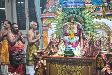 சுவிஸ்சர்லாந்து லுட்சேர்ன் மாநில துர்க்கை அம்மனுக்கு 1008 சங்காபிஷேகம்