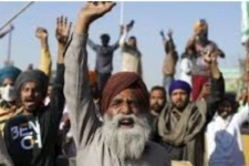 50வது நாளாக தொடரும் டெல்லி விவசாயிகளின் போராட்டம்