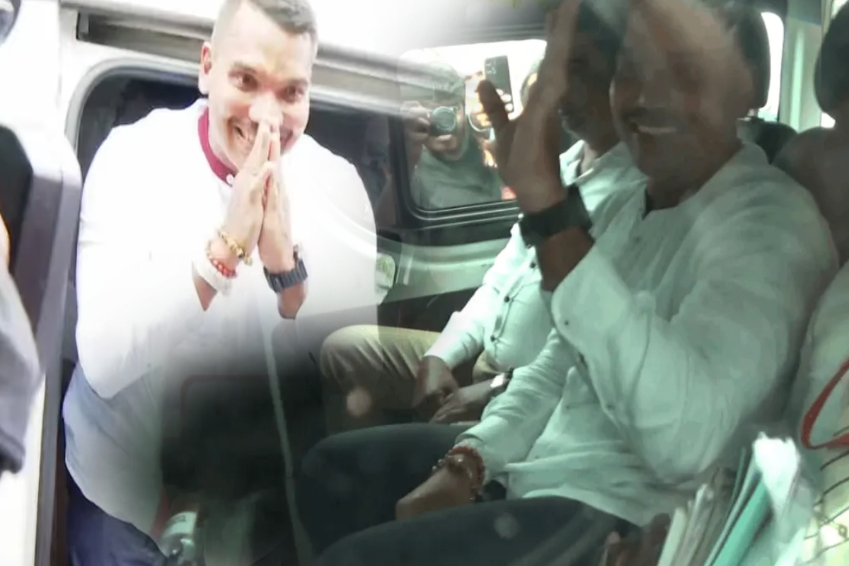 நாமல் ராஜபக்ச பிணையில் விடுவிப்பு | Namal Rajapaksa Released On Bail நாமல் ராஜபக்ச பிணையில் விடுவிப்பு | Namal Rajapaksa Released On Bail