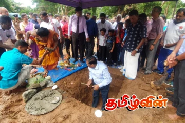 யாழில் பழைய பூங்கப் பகுதியில் அமைப்பதற்கான அடிக்கல் நாட்டும் நிகழ்வு