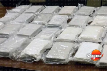 හෙරොයින් හා අයිස් මත්ද්‍රව්‍ය කිලෝ 300ක් වටලයි