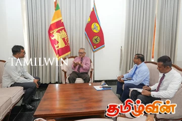 இந்திய உயர்ஸ்தானிகராலய முக்கியஸ்தரை சந்தித்த கிழக்கு மாகாண ஆளுநர்