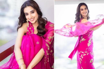 GOAT பட நடிகை விருது விழாவுக்கு சேலையில் எப்படி வந்துள்ளார் பாருங்க