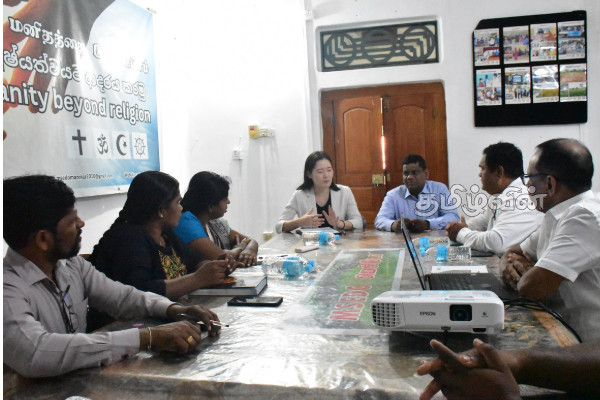 ஜப்பான் தூதரகத்தின் அபிவிருத்தி ஆலோசகருக்கும் மெசிடோ குழுமத்திற்கும் இடையில் விசேட சந்திப்பு | Tsugumi Toyota Meet Mannar Messito Group ஜப்பான் தூதரகத்தின் அபிவிருத்தி ஆலோசகருக்கும் மெசிடோ குழுமத்திற்கும் இடையில் விசேட சந்திப்பு | Tsugumi Toyota Meet Mannar Messito Group