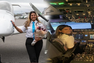 நோர்வே நாட்டில் ஈழத்து பெண் விமானியாக சாதனை! (Photos)