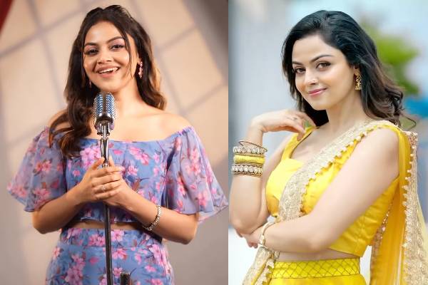 மீண்டும் சூப்பர் சிங்கரில் பூஜா வெங்கட்!! கலக்கல் போட்டோஸ்.. | Super Singer Pooja Venkat In Ss11 Show Photos