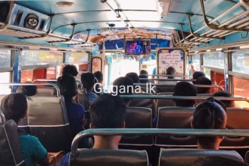 පිරිසක් ගමන් කරමින් තිබූ බස් රථයකට ගොඩවී රියදුරු පැහැරගෙන යයි..