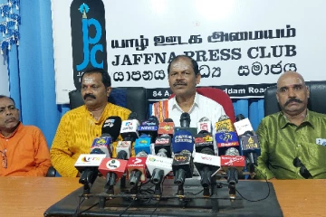 யாழ். மத்திய கலாசார நிலையம் மாநகர சபையிடமே கையளிக்க வேண்டும்: அர்ஜுன் சம்பத் (photo)