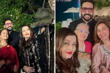 விவாகரத்து வதந்திகளுக்கு முற்றுப்புள்ளி வைத்த ஐஸ்வர்யா ராய் - வைரலாகும் புகைப்படங்கள்