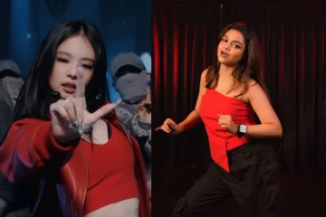 பூஜா வெங்கட்-ஆ இது!! Jennie பாட்டுக்கு இப்படியொரு ஆட்டம் போட்டிருக்காங்களே...