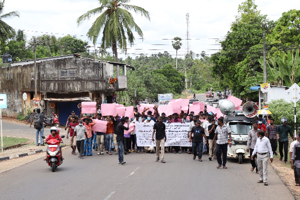 மக்கள் விரோத ஆட்சிக்கு எதிராக முள்ளியவளையில் திரண்ட மக்கள்! | People Rallied In Mulliyawalai Against Government