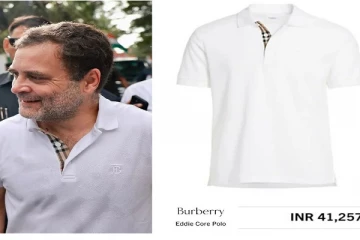 ராகுல்காந்தி அணியும் டி-சர்ட் 41 ஆயிரம் ரூபாய் - பாஜக விமர்சனம்