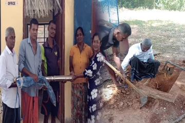 வடக்கு மாகாண ஆளுநரின் பணிப்புரைக்கமைய எதா வெட்டுனு வெவ வித்தியாலயத்தின் நீர் பிரச்சினைக்கு தீர்வு