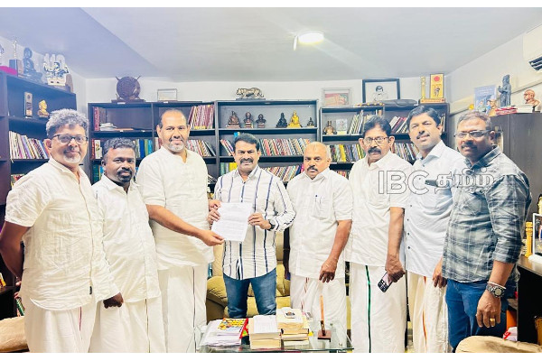 சீமானை சந்தித்த தமிழ்த் தேசிய பேரவையினர் | Gajendrakumar Team Meet Seeman In Chennai