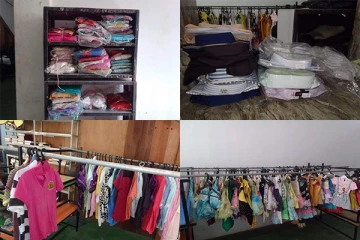 பண்டிகை காலத்தில் ஏழைகளுக்கான இலவச ஆடையகம் (Photos)