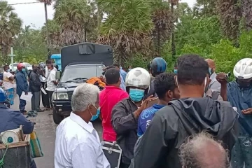 தீவகத்தில் காணி சுவீகரிப்பு; தடுத்து நிறுத்திய பொது மக்கள்