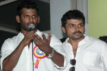 நடிகர் சங்க தேர்தல் : கார்த்தி விஷால் அணி மீண்டும் வெற்றி