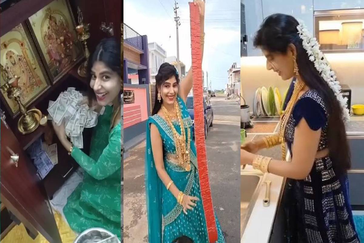 நகைகள், பணக்கட்டுகளுடன் ரீல்ஸ் - யூடியூபர் மதுமிதா வீட்டில் 118 சவரன் நகைகள் கொள்ளை! | Huge Gold Stolen From Youtuber Madhumithas House