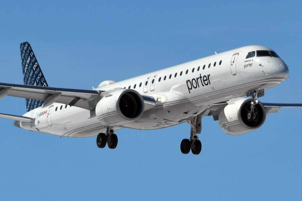 கனடாவில் 91 பயணிகளுடன் பயணித்த விமான அவசர தரையிறக்கம் | Porter Airlines Flight Makes Emergency Landing