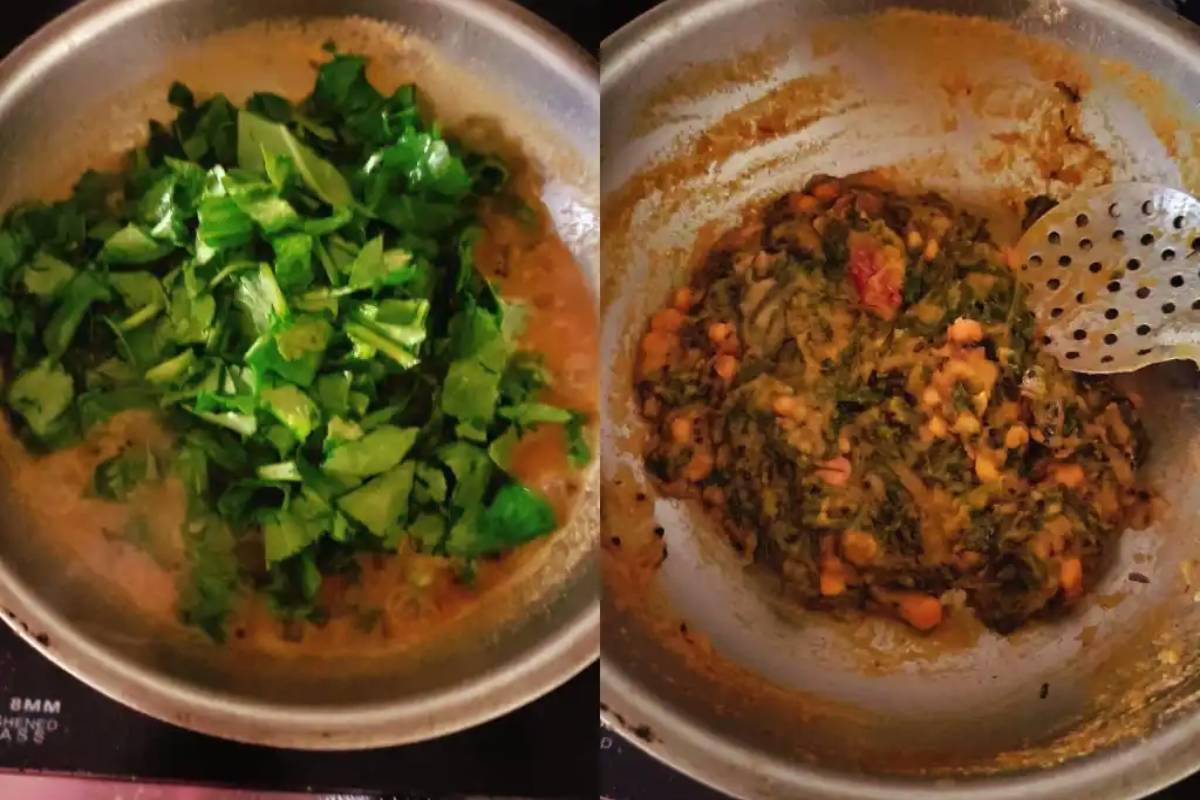 கீரை வாங்குனா இப்படி தொக்கு செய்ங்க - கொஞ்சம் கூட மிஞ்சாது | How To Make Andhra Keerai Thokku