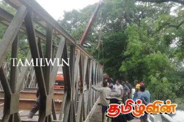 கிழக்கு மாகாணத்தை இணைக்கும் வகையில் மன்னம்பிட்டியவில் தற்காலிக பாலம்