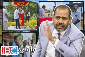 தியாக தீபம் திலீபனை வணங்கி பிரசார பணிகளை ஆரம்பித்த தமிழ் தேசிய மக்கள் முன்னணியினர்