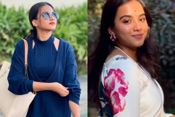 சூப்பர் சிங்கர் 8 மானசியா இது!! சேலையில் எப்படி இருக்காங்க பாருங்க..