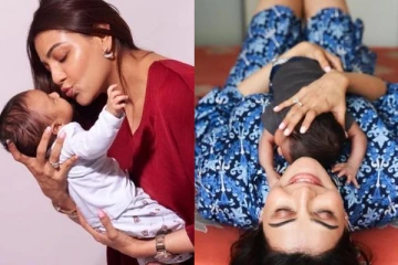 நடிகை காஜல் அகர்வால் மகனா இது..! எவ்வளவு அழகாக வளர்ந்துவிட்டார் பாருங்க