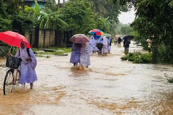 வெள்ளத்தில் மூழ்கிய திருகோணமலை தாழ் நிலப் பிரதேசங்கள் | Flooded Low Lying Areas Of Trincomalee