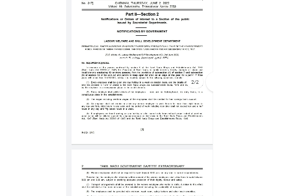 தமிழகத்தில் கடைகள்  24 மணி நேரமும் செயல்படலாம் : ஆனால் சில நிபந்தனைகள் | Shops Can Be Opened 24 Hours
