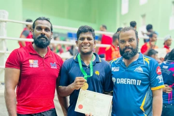 தேசிய மட்ட விளையாட்டு போட்டியில் வரலாற்று சாதனை படைத்த வவுனியா இளைஞன்