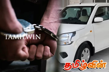 யாழில் சொகுசு வாகனத்தில் ஒருவர் கைது