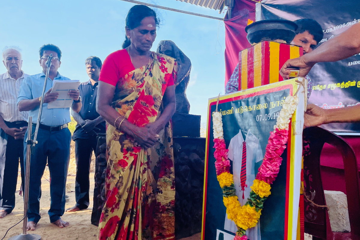 படுகொலை செய்யப்பட்ட மாணவி கிரிசாந்தியின் 30ஆவது ஆண்டு நினைவேந்தல் | Student Krisanthi S 30Th Anniversary Commemoration படுகொலை செய்யப்பட்ட மாணவி கிரிசாந்தியின் 30ஆவது ஆண்டு நினைவேந்தல் | Student Krisanthi S 30Th Anniversary Commemoration