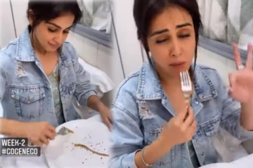 புழுவை தான் வேக வைத்து சாப்பிடுகிறீர்களோ? பிரபல நடிகையை அசிங்கப்படுத்திய ரசிகர்கள்