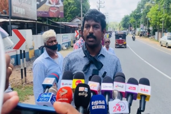 நீதிபதி சரவணராஜாவிற்கு ஏற்பட்ட நிலைமை சிங்கள நீதிபதிகளுக்கும் ஏற்படும்: க.சுகாஷ் | Justice Saravanaraja Jaffna Human Chain Protest