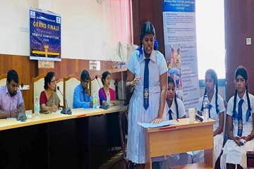 இலங்கை மழைநீர் சேகரிப்பு அமையத்தால் பாடசாலை மாணவர்களுக்கு இடையிலான விவாத போட்டியின் இறுதி நிகழ்வு