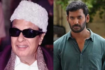 எம்.ஜி.ஆர் குறித்து அவதூறாக பேசிய பிரபல நடிகர்.. கண்டனம் தெரிவித்த நடிகர் விஷால்