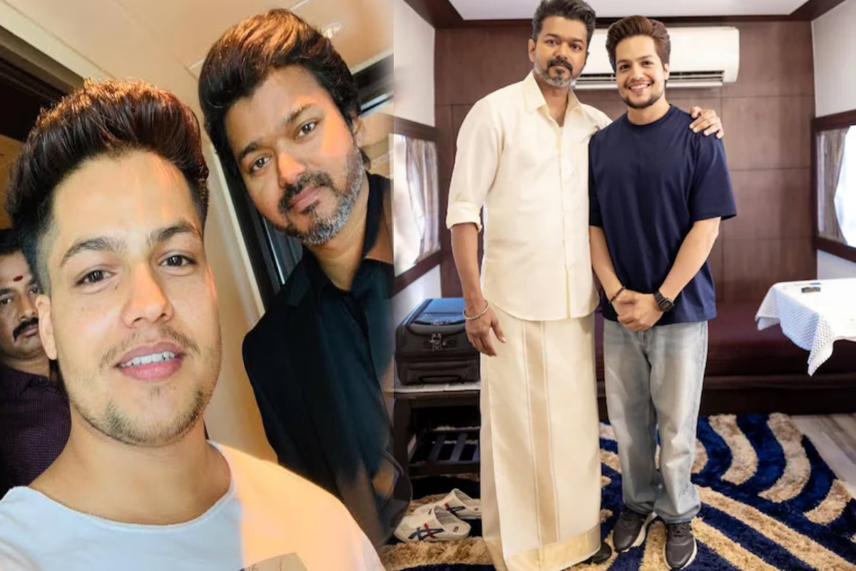 விஜய் செல்லுமிடமெல்லாம் இருக்கும் இந்த பையன் யார் தெரியுமா? | Who This Young Man Accompanied Chief M Vijay