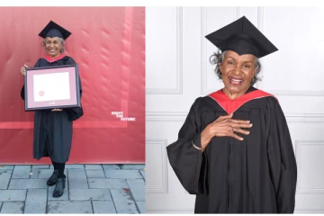 87 வயதில் பட்டம் பெற்ற ஒன்றாரியோ பெண்... குவியும் பாராட்டுக்கள்