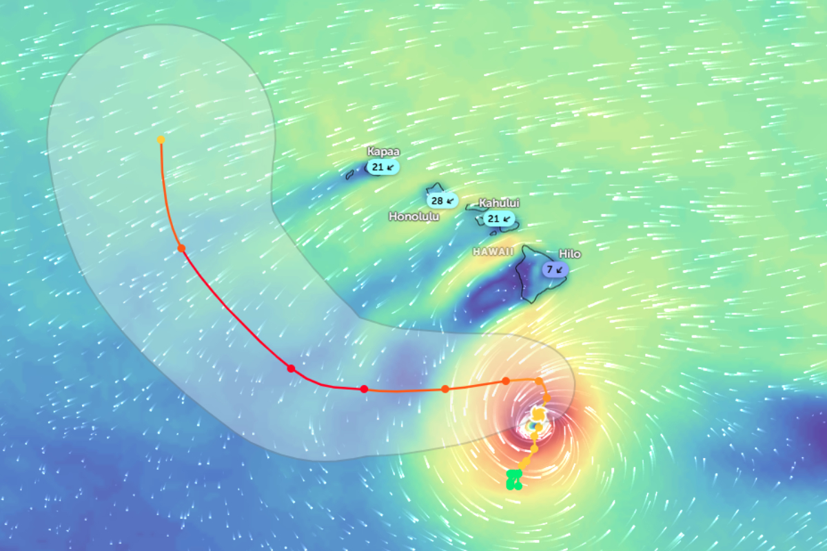 ஹவாயை அச்சுறுத்தும் நோலோ சூறாவளி | Hurricane Nolo Threatens Hawaii ஹவாயை அச்சுறுத்தும் நோலோ சூறாவளி | Hurricane Nolo Threatens Hawaii