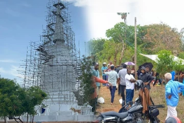 சர்ச்சைக்குரிய யாழ்.தையிட்டி விகாரை விவகாரம்: காணி உரிமையாளர்கள் விடுத்துள்ள முக்கிய கோரிக்கை(Photo)
