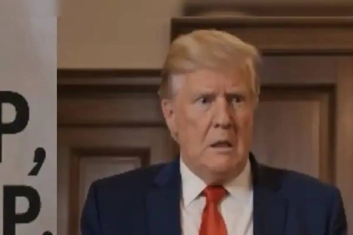 Shut up Trump..! AI காணொளியொன்றின் மூலம் ட்ரம்பை கேலி செய்துள்ள ஈரான்- வெளியான காணொளி | Shut Up Iran Mock Trump Ceasefire Extension Video